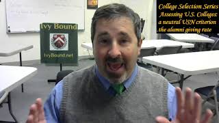 ALL - College Selection series - a neutral criterion