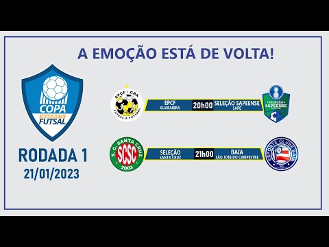 Copa ArarunaTV de Futsal 2023 - 21/01/2023