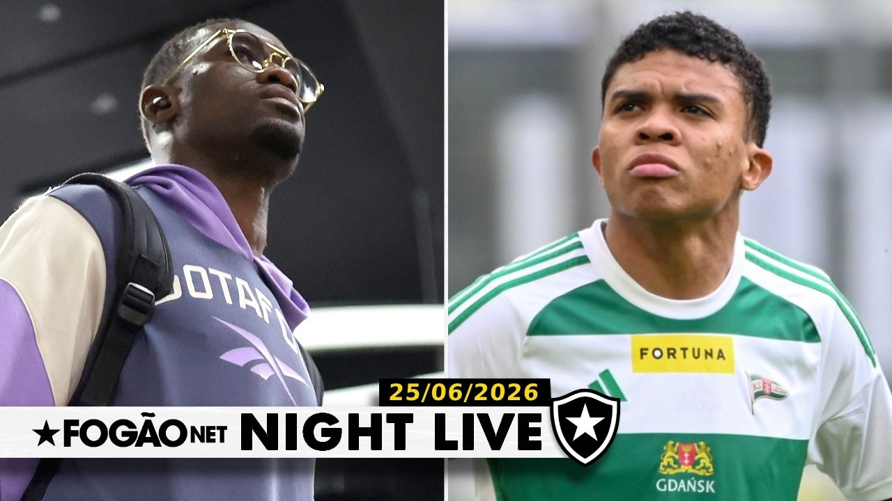 NIGHT LIVE | Colombiano na mira do Botafogo? Bastos não se reapresenta