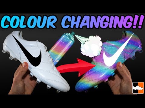 Unbelievable Nike Boot!! Custom Colour Changing Soccer Cleats