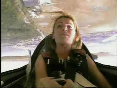 Małgosia Margańska, advanced aerobatics on Swift S-1