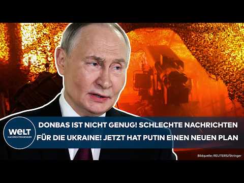 UKRAINE-KRIEG: "Und er hat auch noch gedroht!" Dieser neue Putin-Plan sorgt für Entsetzen!