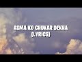 Asma Ko Chukar Dekha Lyrics Hanuman
