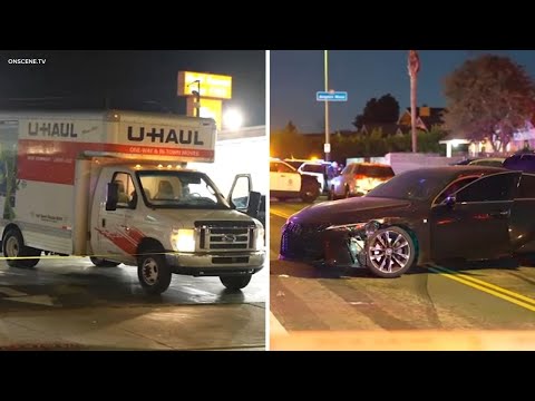 FULL CHASE: LAPD chasing U-Haul