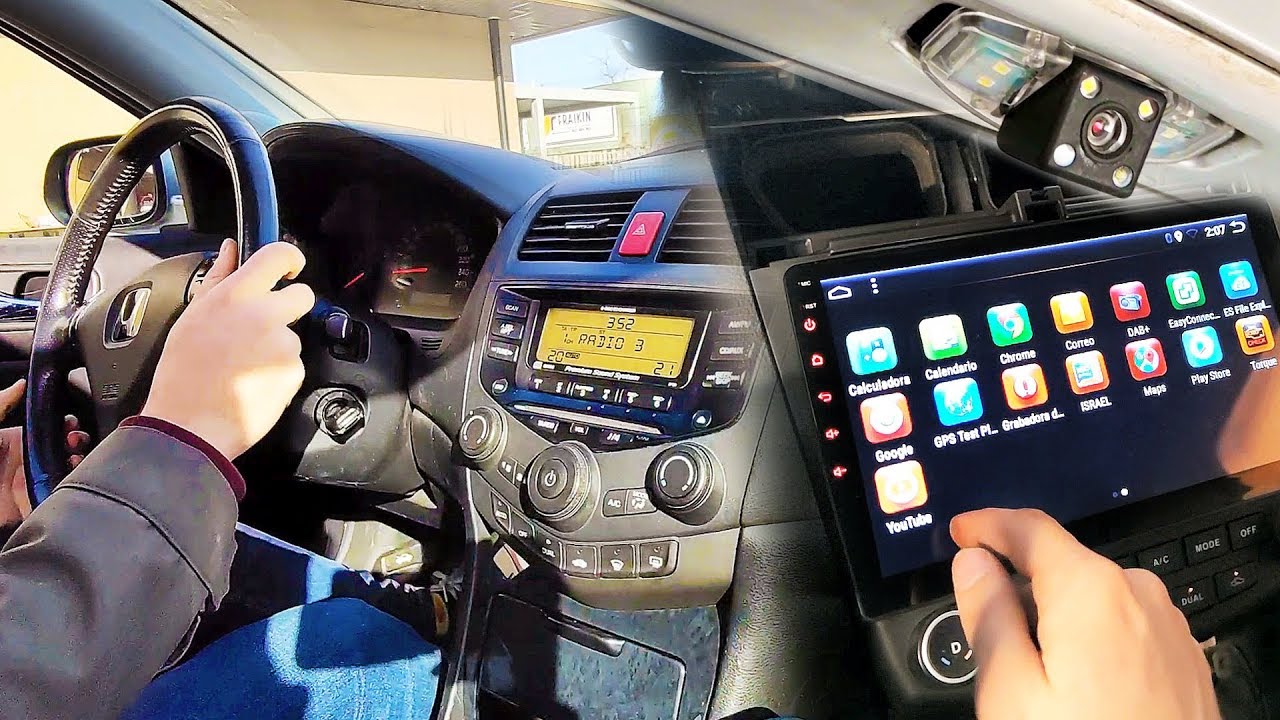 Como Instalar una Radio Android Auto con Camara Trasera  | Kit Facil de Montar en el Coche