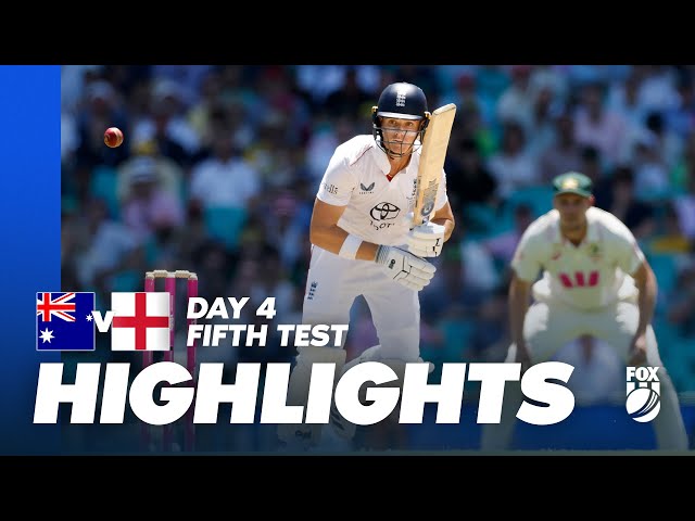 Australia vs England Highlights | Test 5, Day Three | The Ashes | Fox Cricket