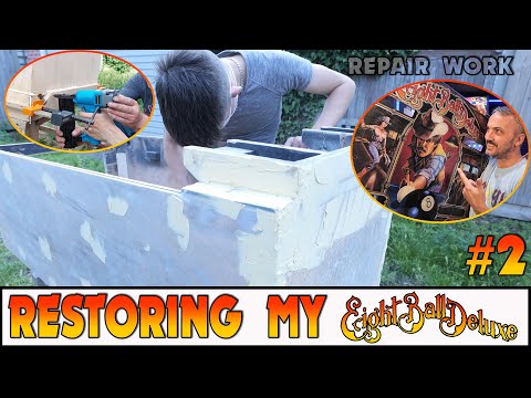 It's worse than we thought: Replace, repair, restore | Eight Ball Deluxe Pinball Machine episode #2