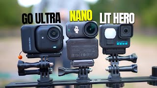 Insta360 Ultra vs DJI Nano vs GoPro Lit Hero - Trying REALLY hard to like the GoPro!