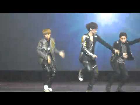 [FANCAM] 120618 Luhan, Lay, Xiumin dance showcase @ Tianjin 'Music High'