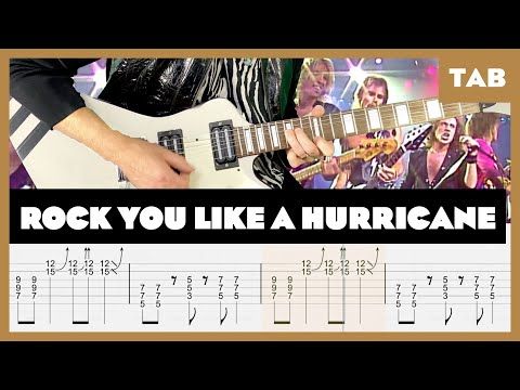 Scorpions - Rock You Like a Hurricane - Guitar Tab | Lesson | Cover | Tutorial