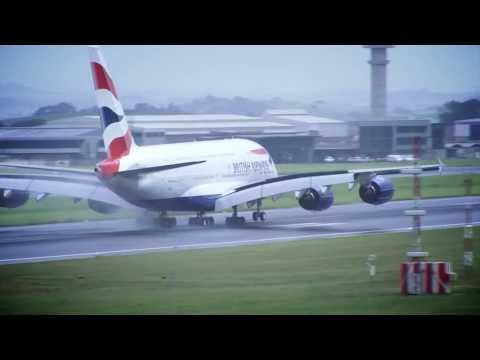 First A380 lands at King Shaka International Airport