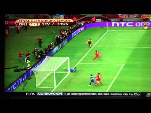 Sevilla campeón uefa Europa league gol de Bacca