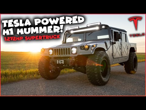 Tesla Powered Hummer H1 EV - The Ultimate Off Roader?