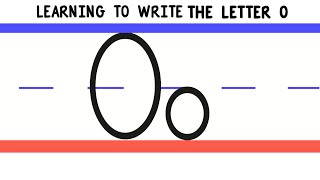 Write the Letter O - ABC Writing for Kids - Alphabet Handwriting by 123ABCtv