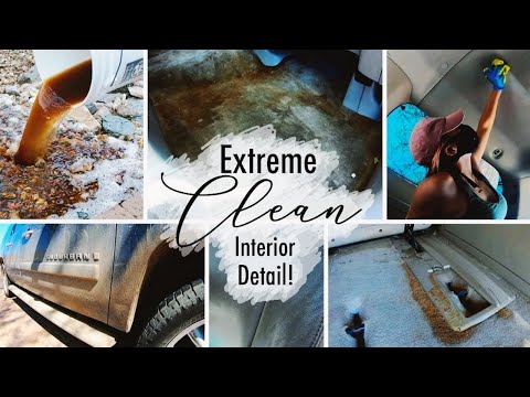 EXTREME Interior Detail! A Decade of Disgusting Build Up! COMPLETE DISASTER!