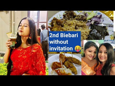 2nd Biebari khelam without invitation 😝 | Viral video on Facebook 😋 | Foodyy Bangali