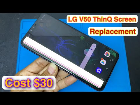 LG V50 ThinQ Screen Replacement || Restoration LG V50 ThinQ Cracked