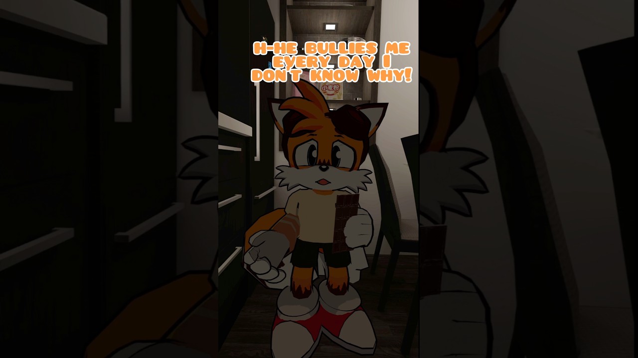 Don't bully TAILS! #sonic #vrchat #shadowthehedgehog #tails #bullyprevention #scourgethehedgehog