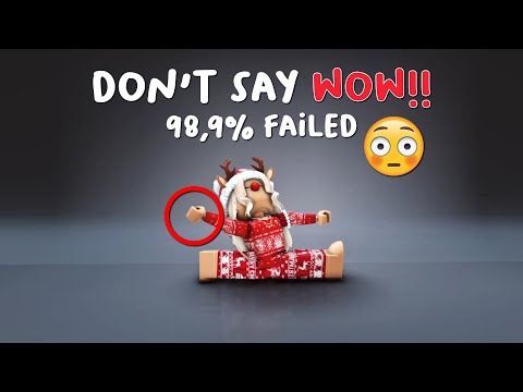 Don't Say WOW while watching this video😲(Impossible!)
