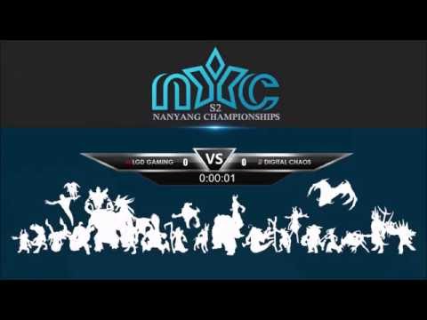 DC vs LGD game 1/2 (7/9/2016) || NYC Dota 2