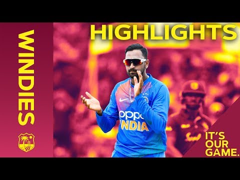Rohit Hits 50 Before Rain Stops Windies Chase | Windies vs India - Match Highlights | 2nd IT20 2019