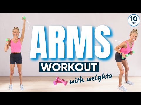 Tone Your Arms In 10 Minutes Arm Workout With Weights