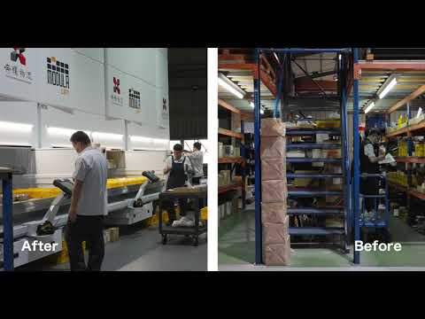 工具機車床刀塔龍頭｜VLM自動倉儲導入