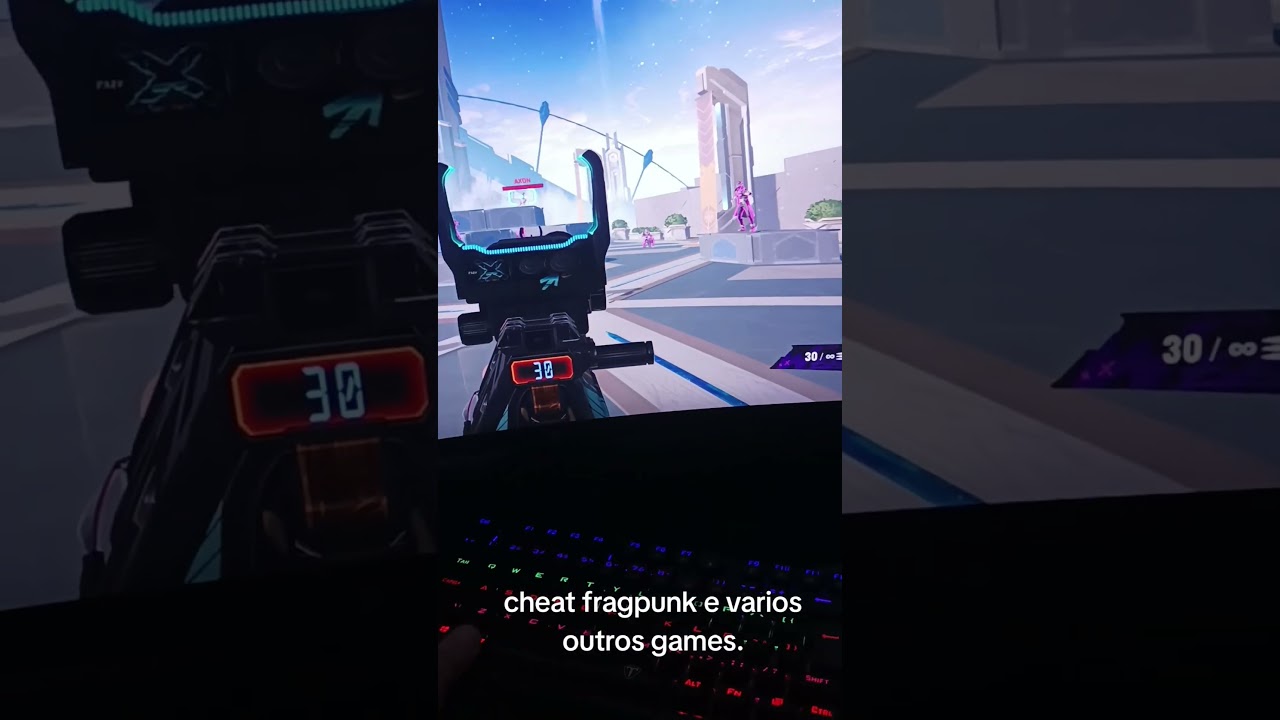 cheat for fragpunk 🔝🔫.  Discord ; https://discord.gg/37uxxxXN #fragpunk #hacker #cheat #aimbot