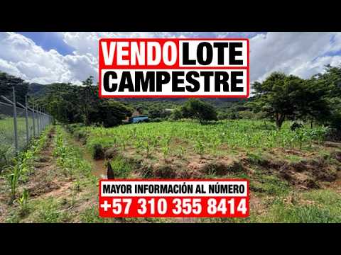 🔥(SE VENDE) – LOTE CAMPESTRE DE (1.223 M²)🔥Mayor información al: (+57) 310 355 8414🔥