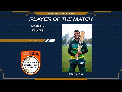 MOM: Z.Naqvi - FT vs JIB | Highlights | FanCode ECS Italy, Super Series, Day 4 | Rome 2021