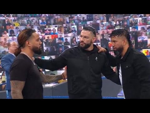 Roman Reigns and the usos promo smackdown July 9 ,2021