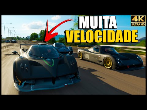 ALTA VELOCIDADE com CARRO CLASSE X de LEILÃO - Forza Horizon 4 "4K 60FPS"