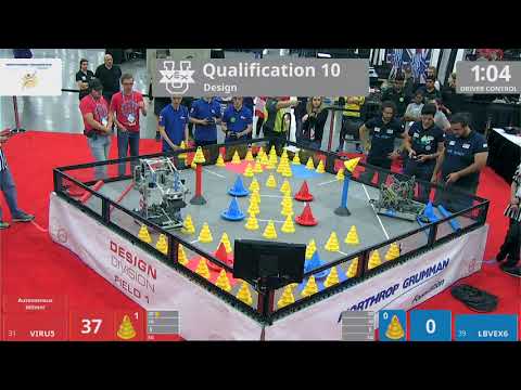 2018 VEXU Design Q10 - VIRU5 vs LBVEX6 - 77 to 10