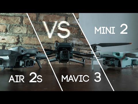 DJI Mavic 3 vs Air 2s vs Mavic 2 Pro vs Mini 2 | The Ultimate Comparison