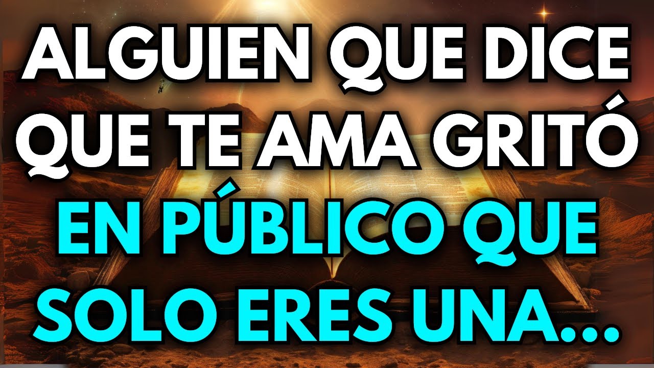 😍 Alguien que dice que te ama gritó en público que solo eres una...