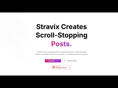 Stravix video preview