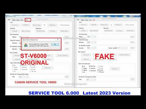 Service tool v.6000,Canon Service Tool ST V6000, Download Canon ST6000 Reset ERROR 5B00 100% tested