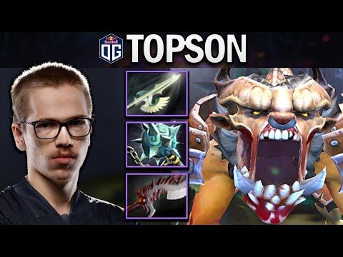 OG.TOPSON SMURF LIFESTEALER WITH ABYSSAL - HALBERG - DOTA 2 7.28 GAMEPLAY