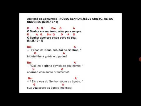 O SENHOR EM SEU TRONO (Ruzye) - CATÓLICA