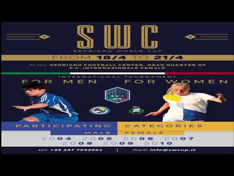 SWC Sedriano World Cup 2019 Presentation