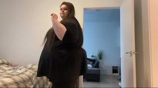 walk with me: can I walk a mile at 500lbs?, amazon haul, & plus size outfit! | vlog