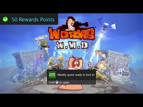 Worms W.M.D. Weekly Xbox Game Pass Quest Guide - Craft 1 Weapon