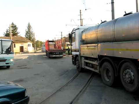 Straßenbahn Arad in Ghioroc,