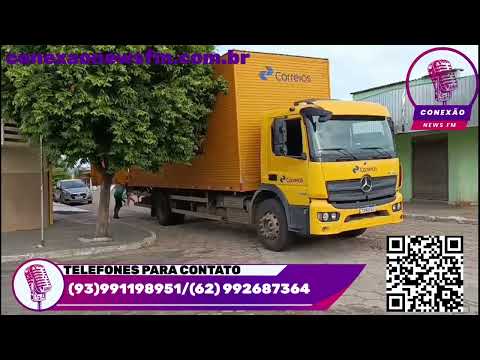 Caminhão dos Correios Estacionado Errado