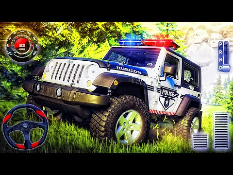 Us Police Jeep Simulator - Offroad 4x4 Real Car - Best Android GamePlay