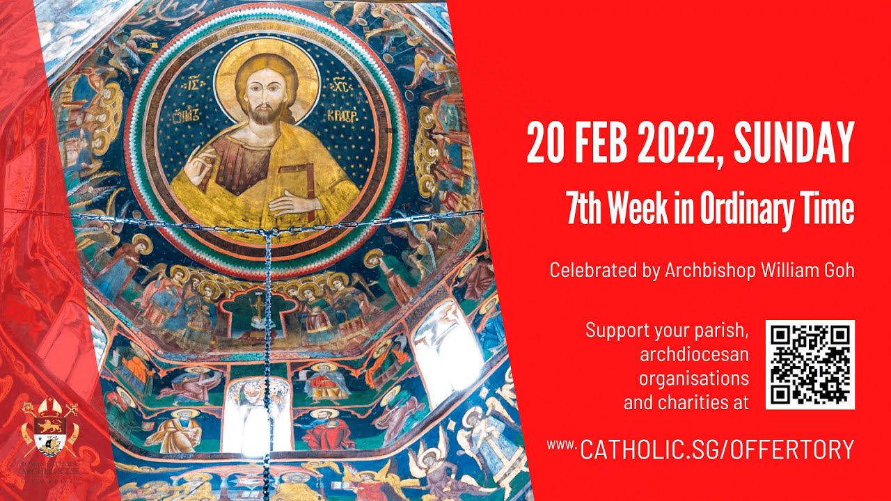 Singapore Catholic Sunday Mass 20 February 2022 Today Live Online