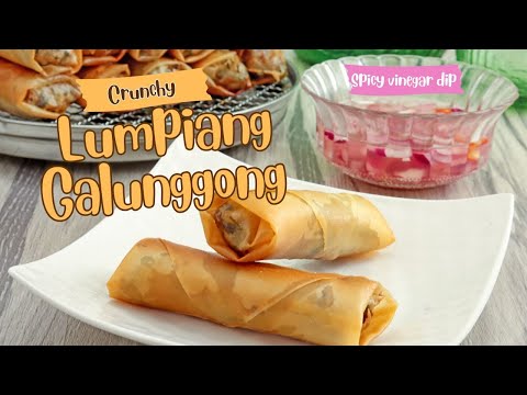Lumpiang Galunggong | Fish Lumpia | Meatless