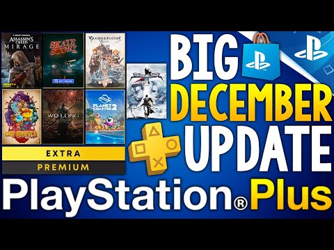 BIG PS PLUS DECEMBER 2025 UPDATE - 10 New PS+ EXTRA/PREMIUM Games Revealed (PlayStation Plus 2025)