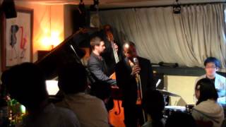 Ashton Moore, Male Jazz Vocalist, performing Moody's Mood for Love at T's, Tokyo Japan
