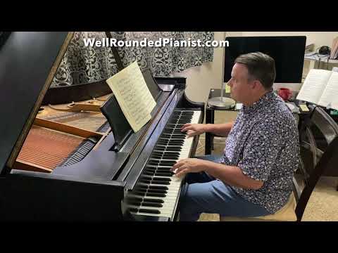 J.S. BACH: Invention No. 13 in A Minor | Cory Hall, pianist